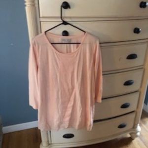 Logo long sleeve tunic